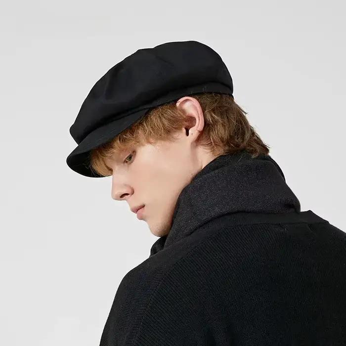 Chapeau octogonal pour hommes et femmes
