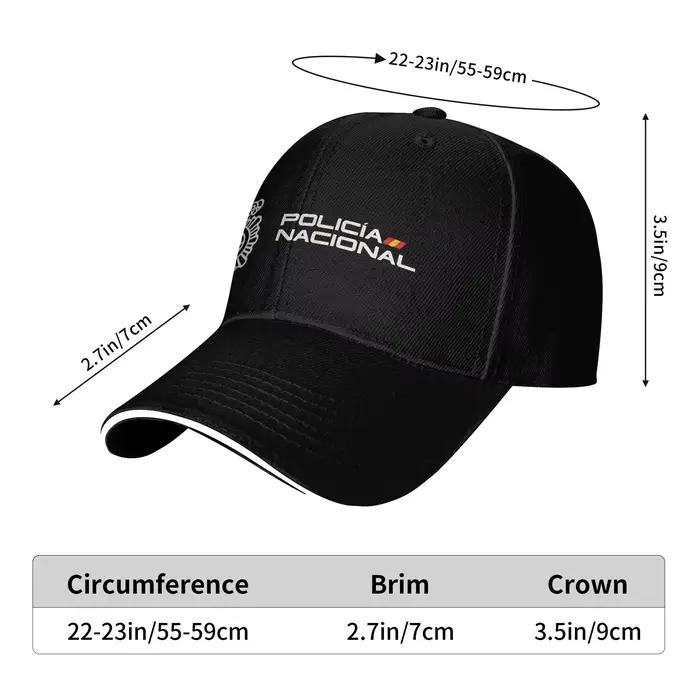 Casquette de baseball de la Police nationale espagnole