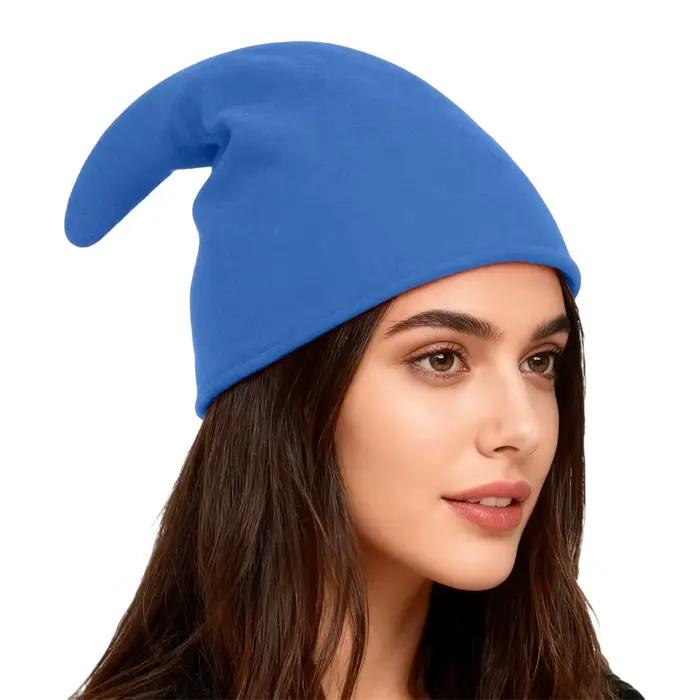 Chapeau de noël de couleur unie