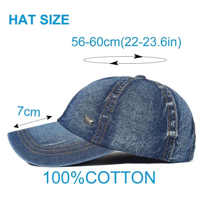 Casquette de Baseball en coton délavé Vintage pour hommes et femmes