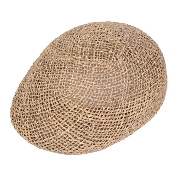 QBHAT – bérets d'été en paille pour hommes et femmes
