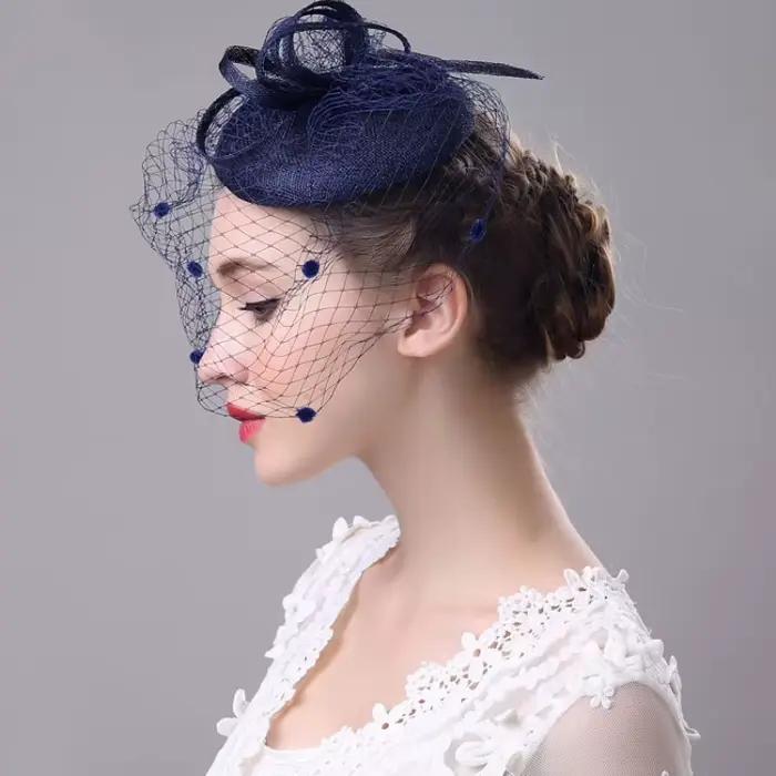 Chapeaux de fête en lin pour femmes