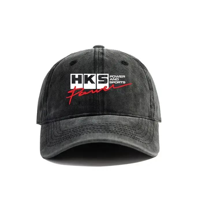 HKS Power and Sports casquette de Baseball en détresse chapeaux