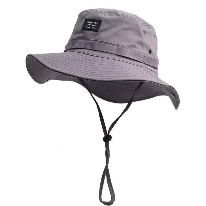 Chapeau de pêcheur Vintage contrasté pour hommes et femmes
