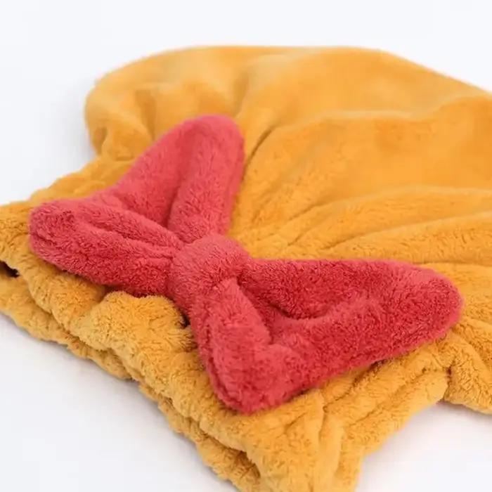 Bonnet de bain Super absorbant pour femmes