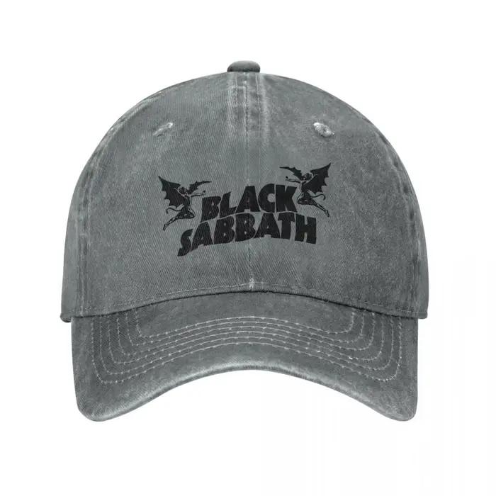 Casquette de Baseball noire Sabbathe, chapeau d'été à la mode