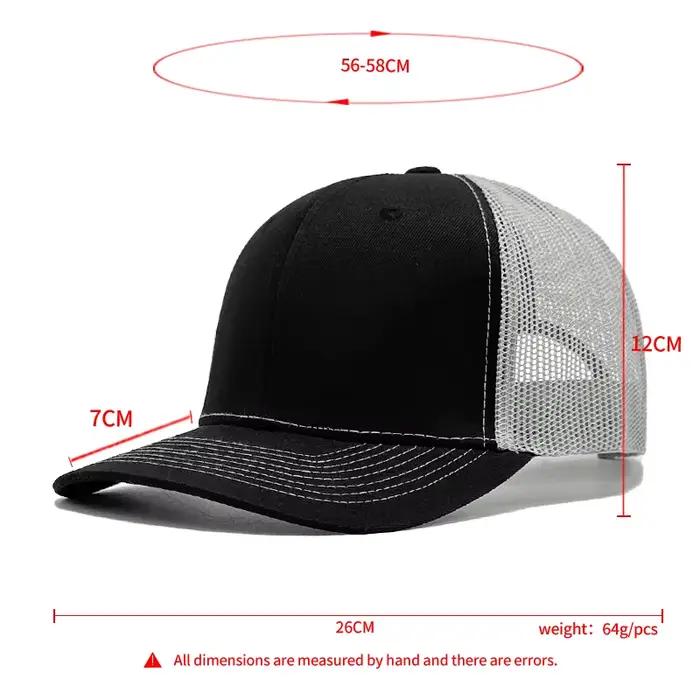 Chapeaux de camionneur brodés avec Logo personnalisé