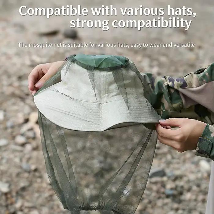 Chapeau anti-moustiques d'extérieur