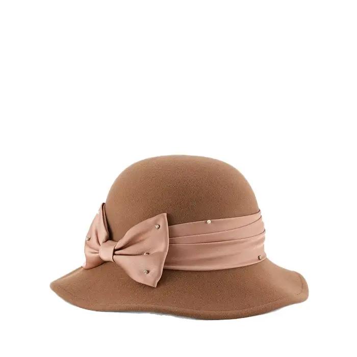 Chapeau en Laine Élégant pour Femme – Style Vintage Tendance Automne Hiver