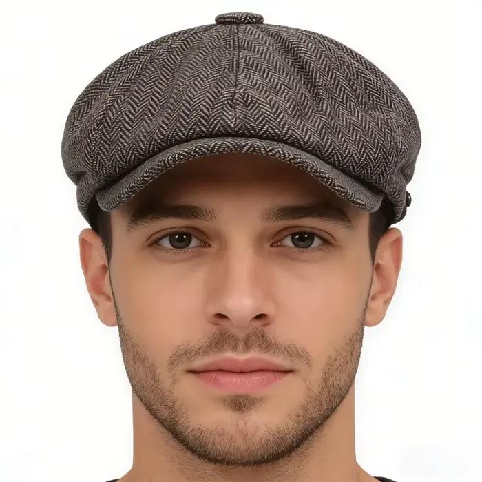 Chapeau décontracté pour homme style Peaky Blinders