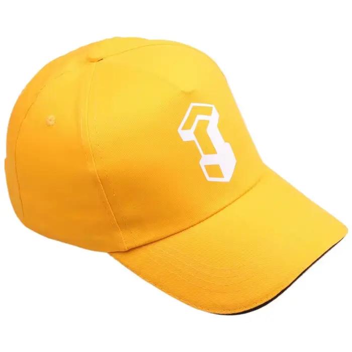 Casquettes de baseball jaunes imprimées Anime Steins Gate