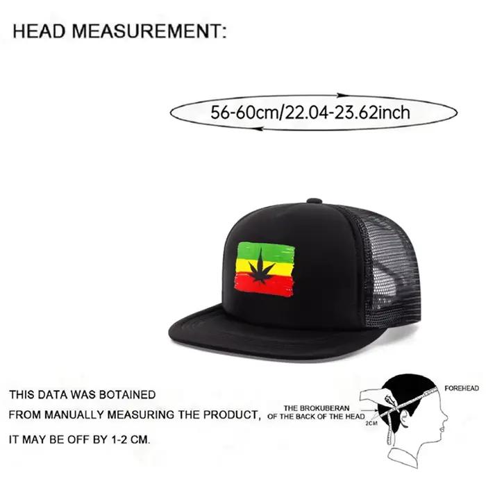 Nouveau Chapeau à Bord Plat 2026 Imprimé Feuille d'Erable Casquette de Baseball Unisexe Protection Solaire Occasions Extérieures Hip Hop Style Sport Polyester Décontracté