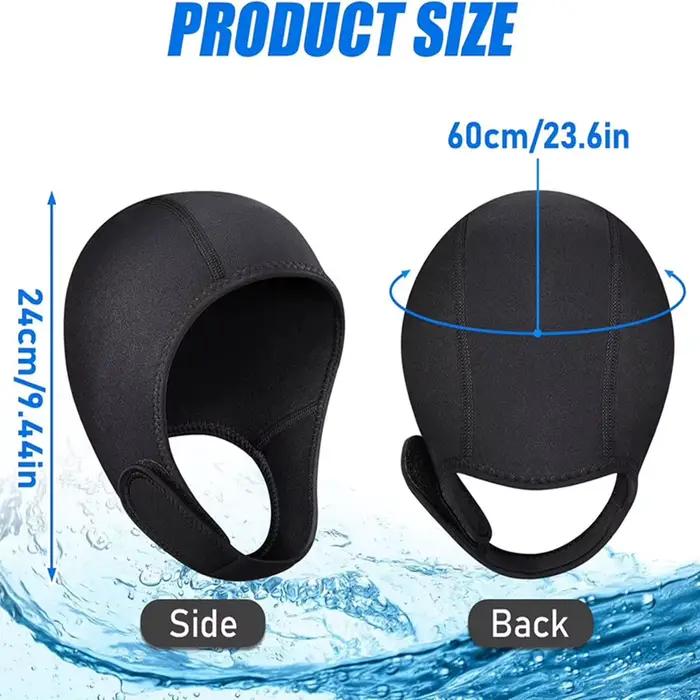 Cagoule de plongée en néoprène 3MM