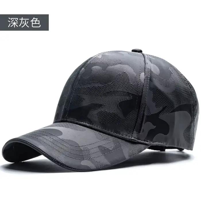 Chapeau de Baseball de Camouflage noir pour hommes