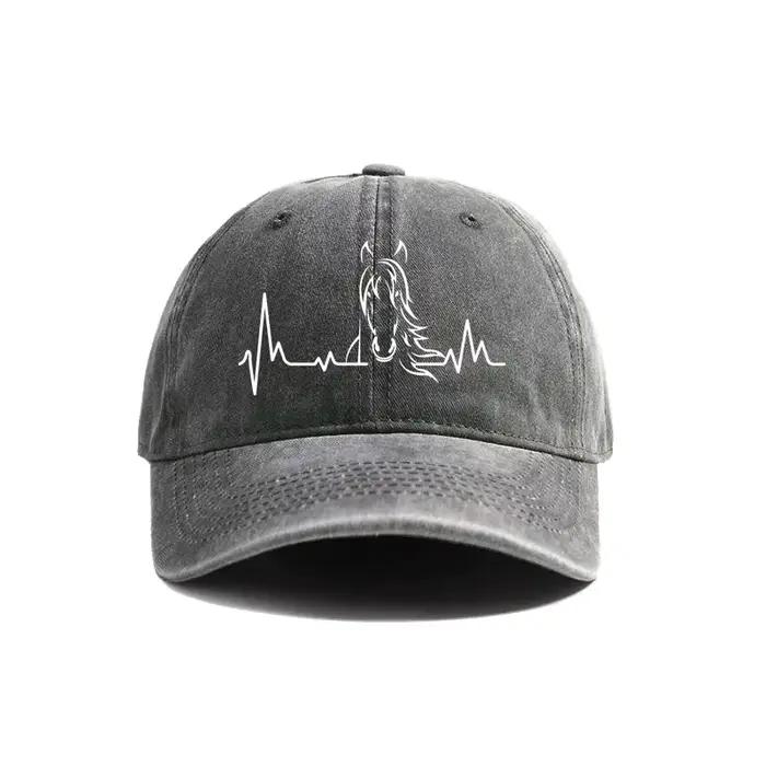 Hats Cap Hommes Rétro En Plein Air D'été Réglable Amour Cheval Baseball Caps Chapeau MZ-229