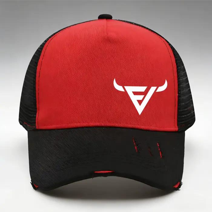 Casquette de camionneur avec logo Bull