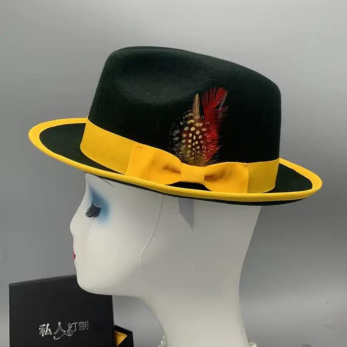 Fedoras – chapeaux en feutre de laine pour hommes et femmes