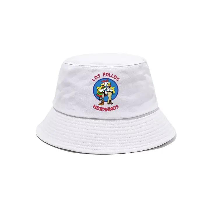 Chapeau de seau Los Pollos Hermanos élégant et multifonctionnel pour hommes et femmes, idéal pour les activités extérieures et les événements toute l'année