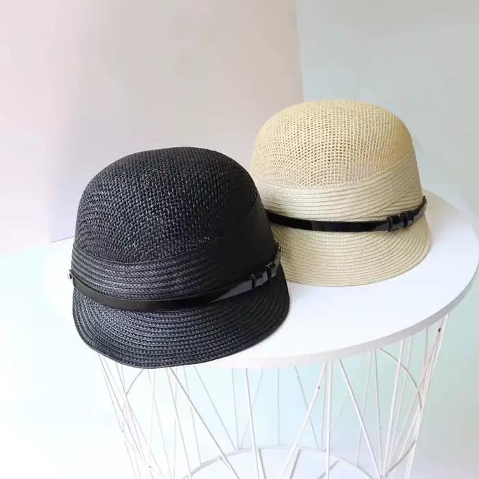 Casquette de paille pour femmes