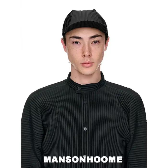 Miyake – casquette de Baseball plissée en bec de canard pour hommes
