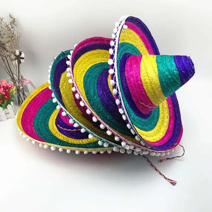 Chapeau de fête mexicain à large bord