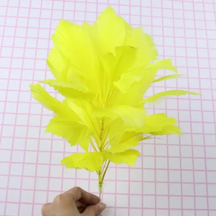 Fleur de Plumes de poulet pour chapeaux