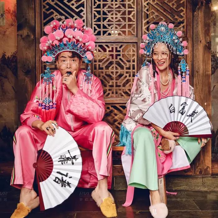 Chapeau d'opéra chinois à pompon pour femmes, 13 couleurs, accessoire de théâtre et de festival, pour Halloween et cérémonies traditionnelles