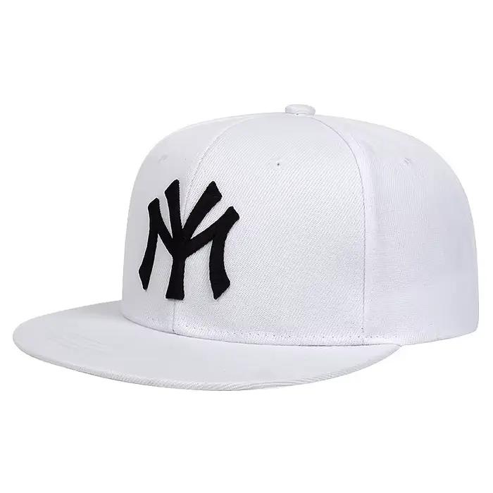 Chapeaux hip-hop brodés de lettres unisexes