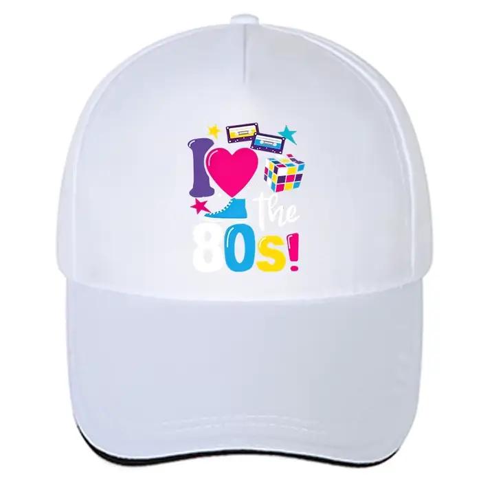 Casquette de Baseball rétro 80 Cartoon S pour femmes
