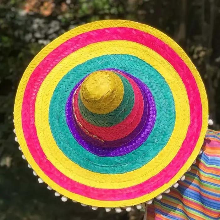 Chapeau de fête mexicain à large bord
