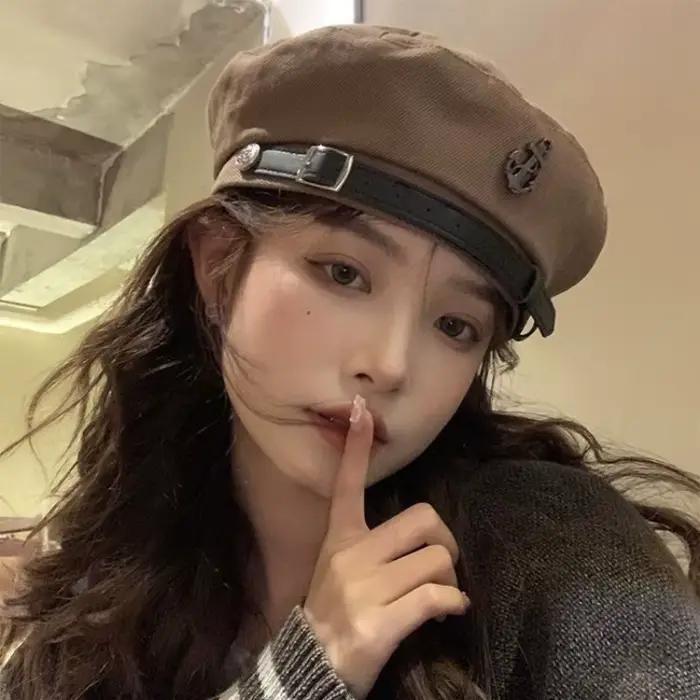 Béret pour femmes, chapeaux d'hiver chauds et doux