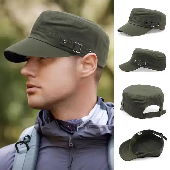 Casquette de baseball de l'armée pour hommes, chapeau de cadet en polyester, protection solaire, style sport, pour homme, occasions décontractées, printemps et été