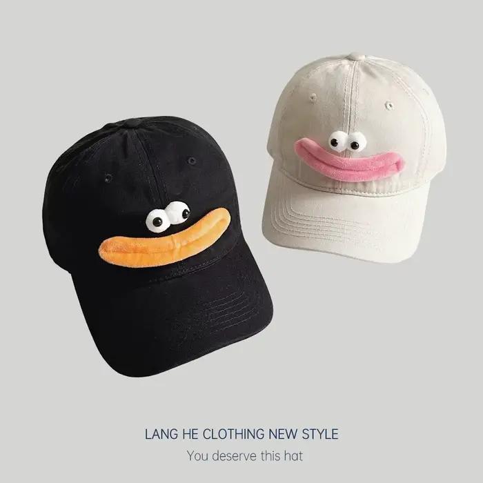 Casquette de baseball Big Eyes pour filles