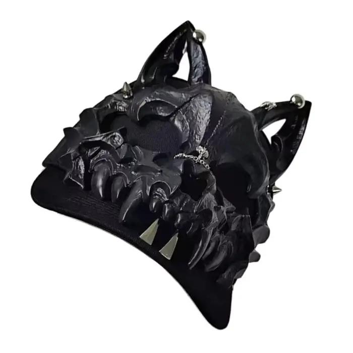 Casquette Baseball Série Sombre P9FE Forme Oreille Animal Gothique Pour Femmes Adolescents Activités Plein Air Occasions Spéciales