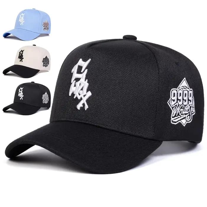 Casquettes de baseball unisexes SOX 9999 avec broderie de lettres