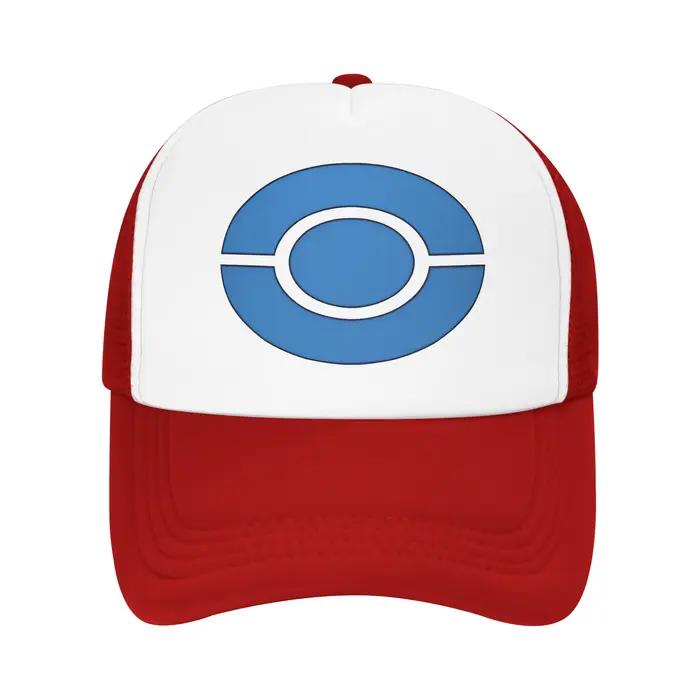 Casquette de camionneur Ash Ketchum pour homme et femme
