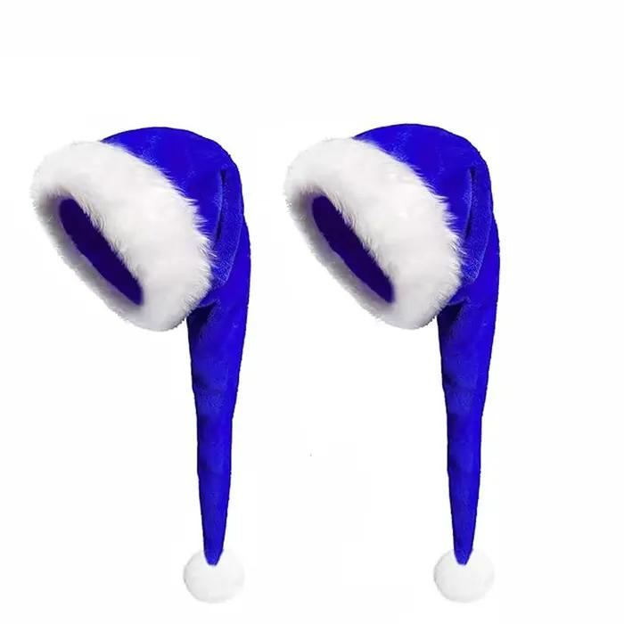 Chapeaux de père noël longs de 75cm