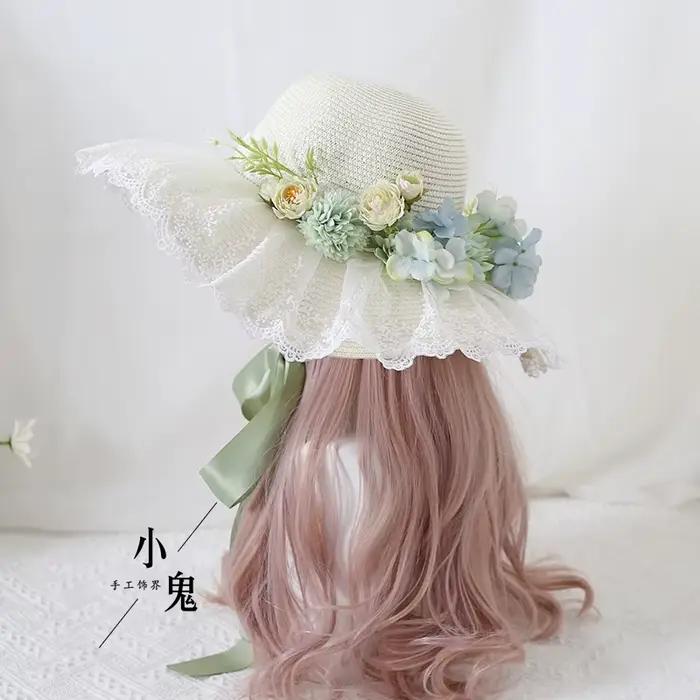 Chapeau de Protection solaire Lolita fait à la main