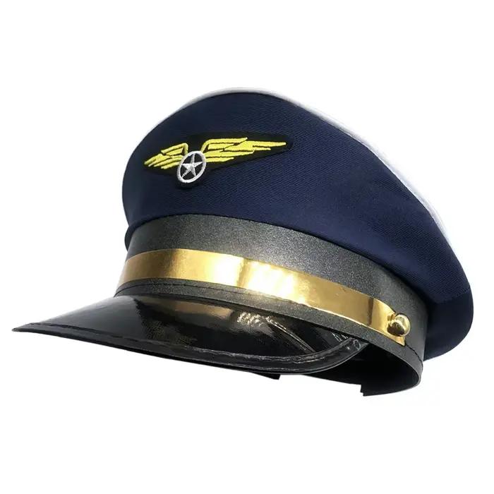 Chapeau de pilote de marin pour hommes et femmes