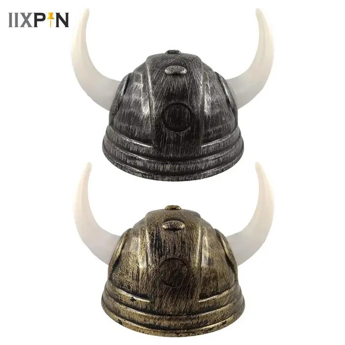 Chapeau en corne de buffle pour cosplay viking, halloween, fêtes costumées et stand photo pour hommes et femmes occassions spéciales
