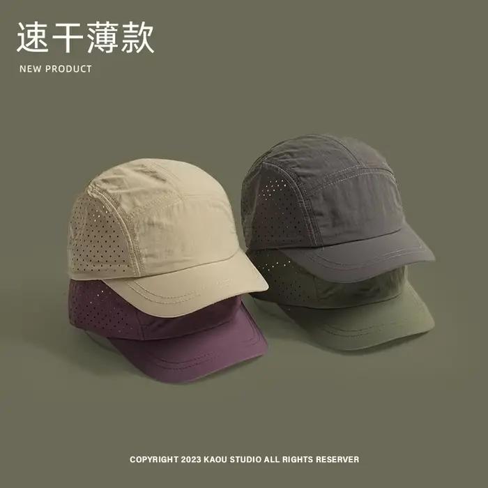 Casquettes de Baseball d'été à 5 panneaux pour hommes et femmes