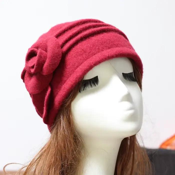 Chapeau en laine pour femme