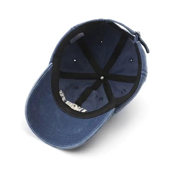 Casquette de Baseball en coton pour hommes et femmes Mode Broderie Chapeau
