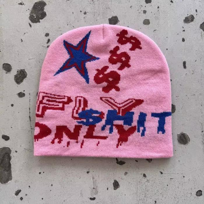 Bonnet Jacquard unisexe avec imprimé étoiles
