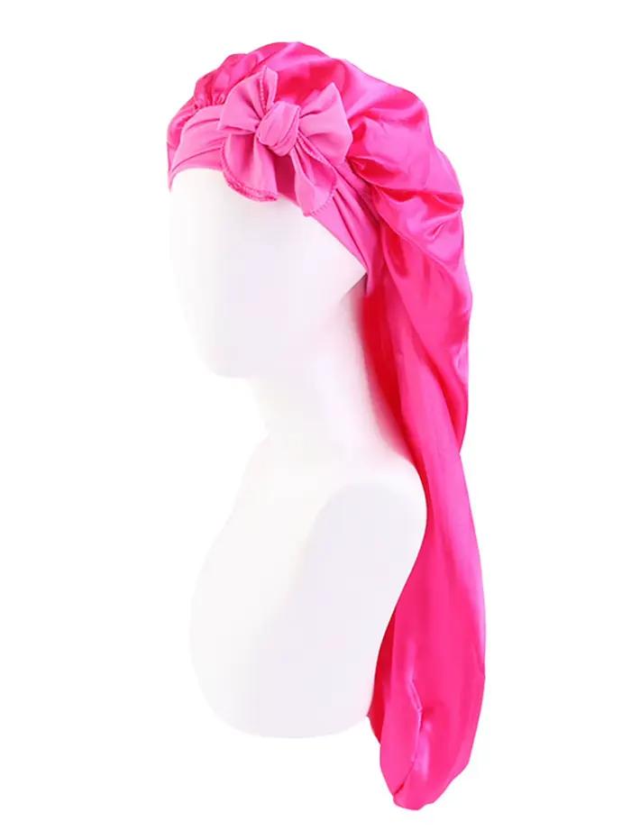 Bonnet Long en Satin doux et soyeux pour femmes