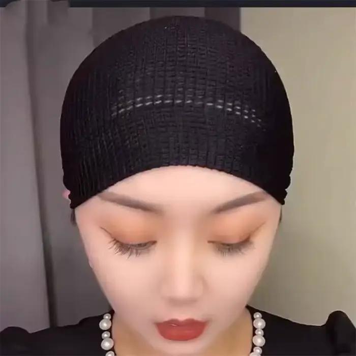 Chapeaux en maille musulmane pour femmes