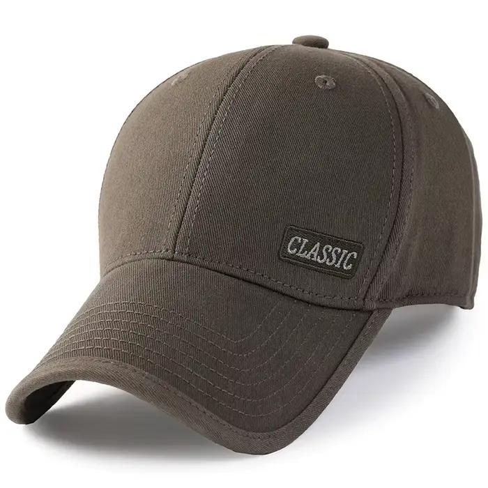 Casquette de baseball en coton pour hommes