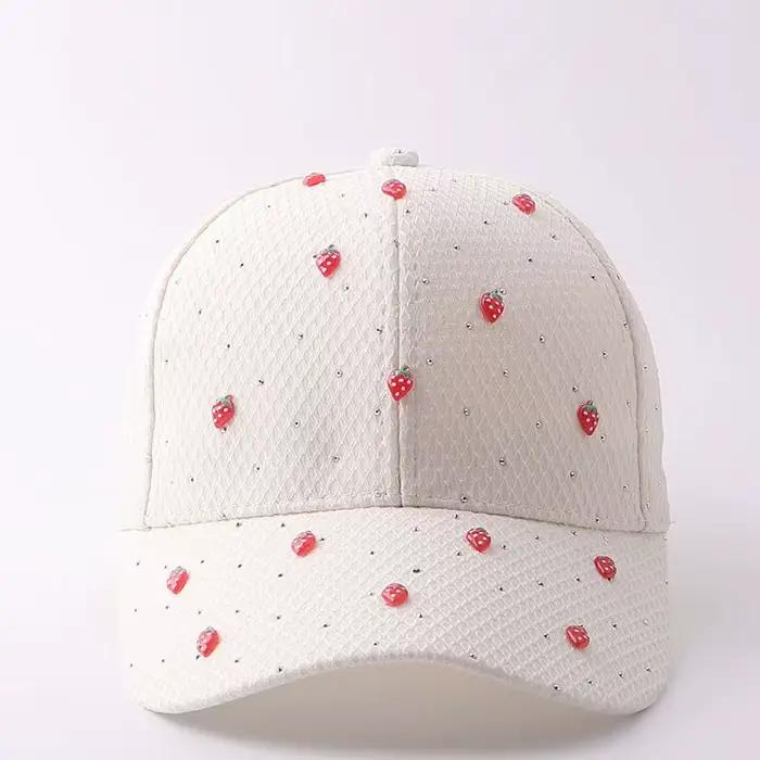 Casquette de baseball couleur bonbon
