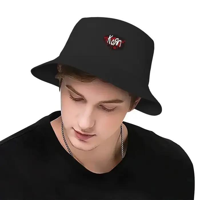 Chapeau de Seau Polyester Imprimé Tendance et Multifonction pour Femmes Plage Rock Musique Sports de Plein Air Pêche Occasions Décontractées