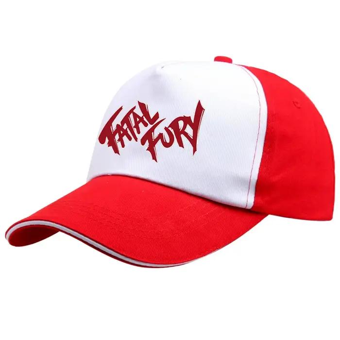 Casquette de baseball Terry Bogard King of Fighters en coton brodé Fatal Fury